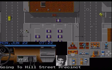 Hill Street Blues screen shot game playing